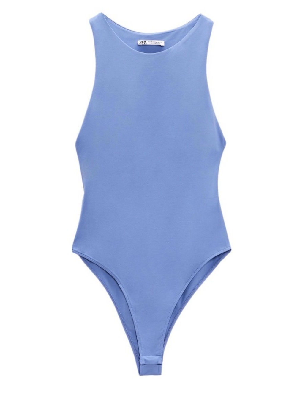 Zara Tank Blue Bodysuit Size Medium